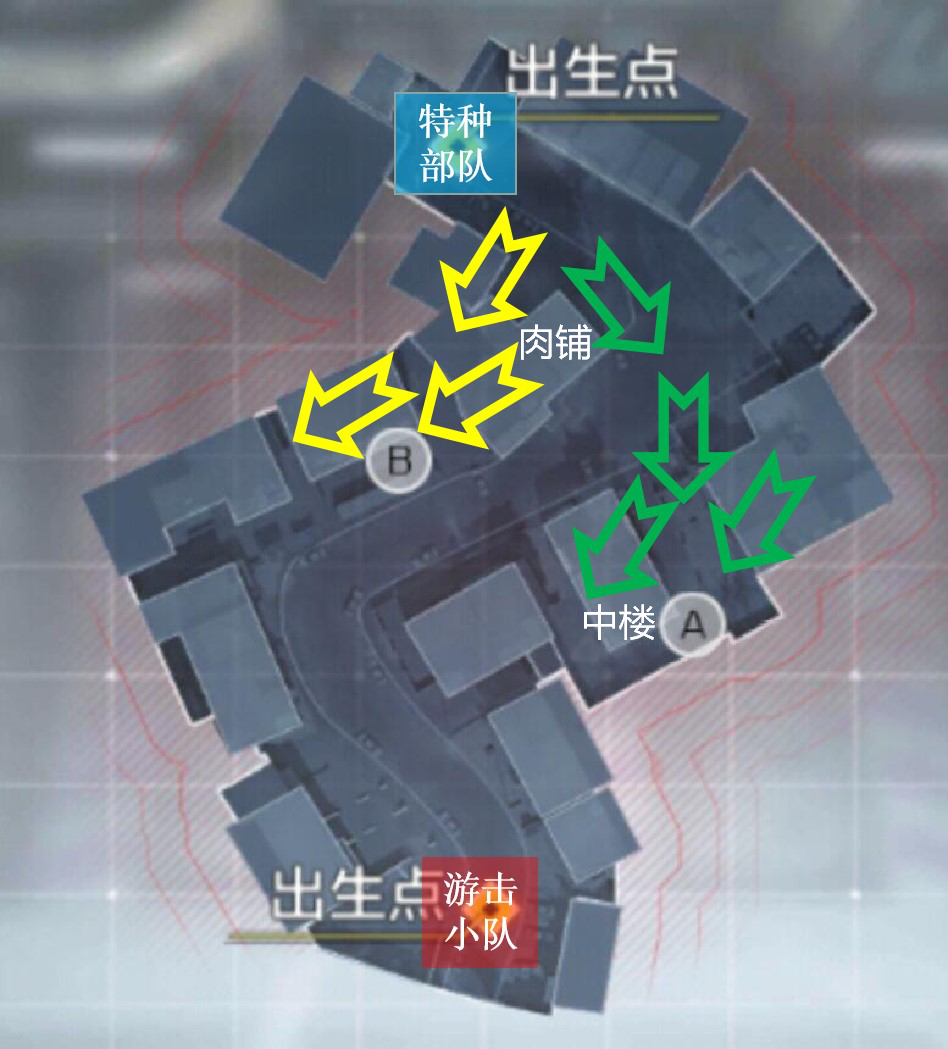 交叉火力爆破点位教程：狙击肆虐如何卡点防守？