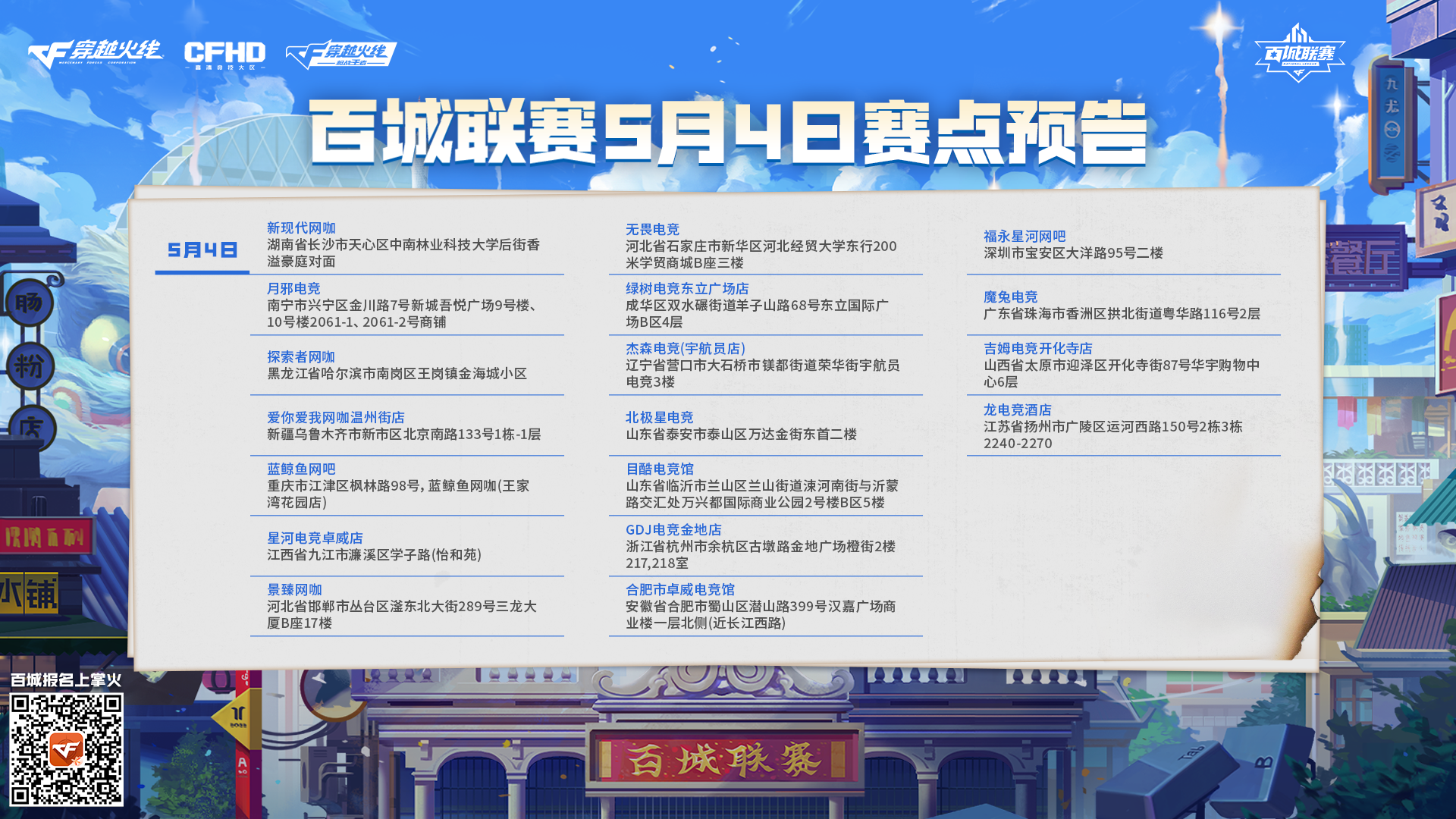 百城联赛首周海选赛将于今日开启！