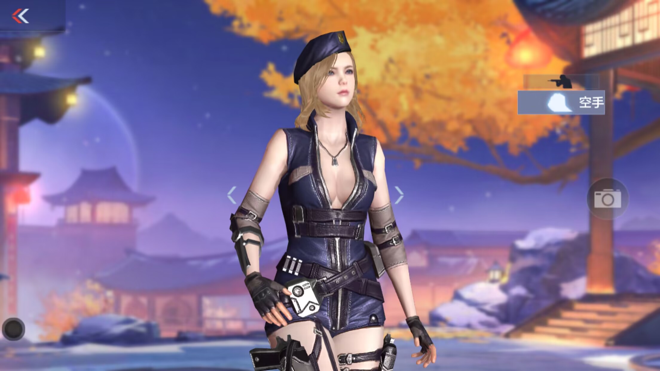 这里我们使用经典英雄级角色"审判者"来当"春"的背景板