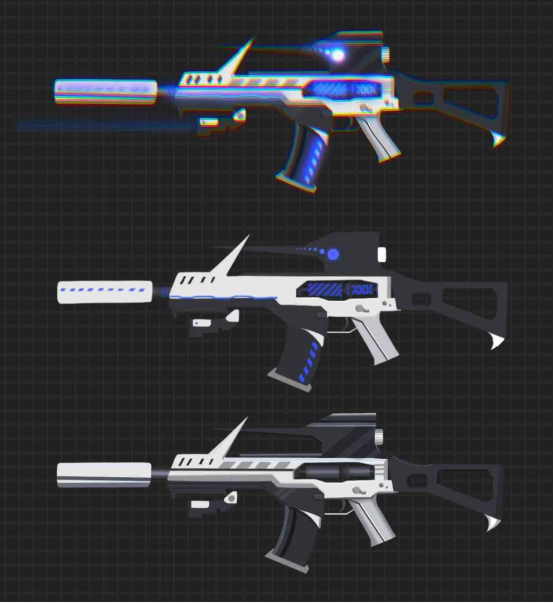 【武器设计大赛】前所未见！G36C—电子脉冲、曙光，QBZ03-星痕！