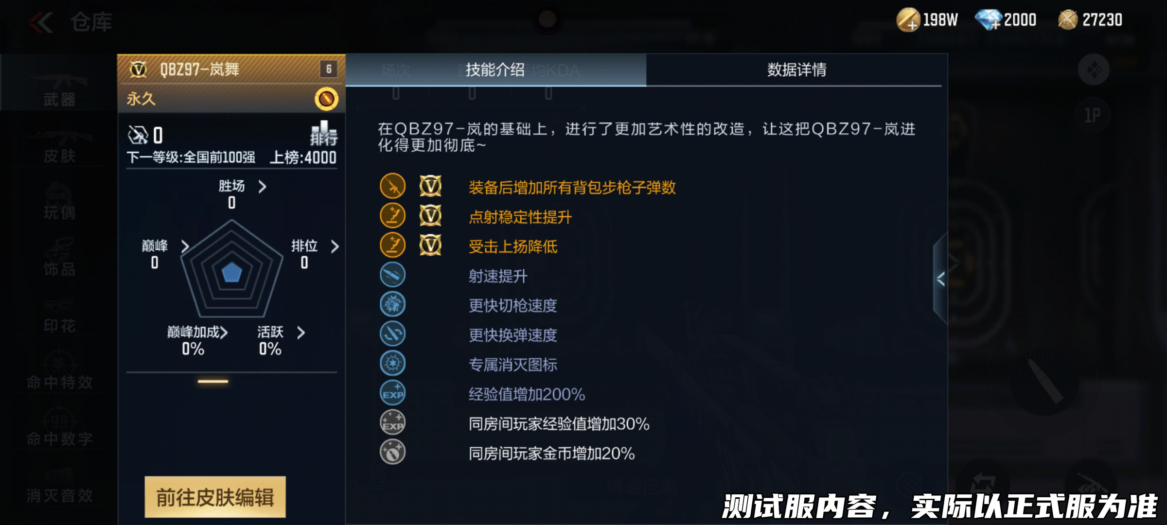 【武器评测】心动次元S2赛季正式开启，全新排位武器详细测评！