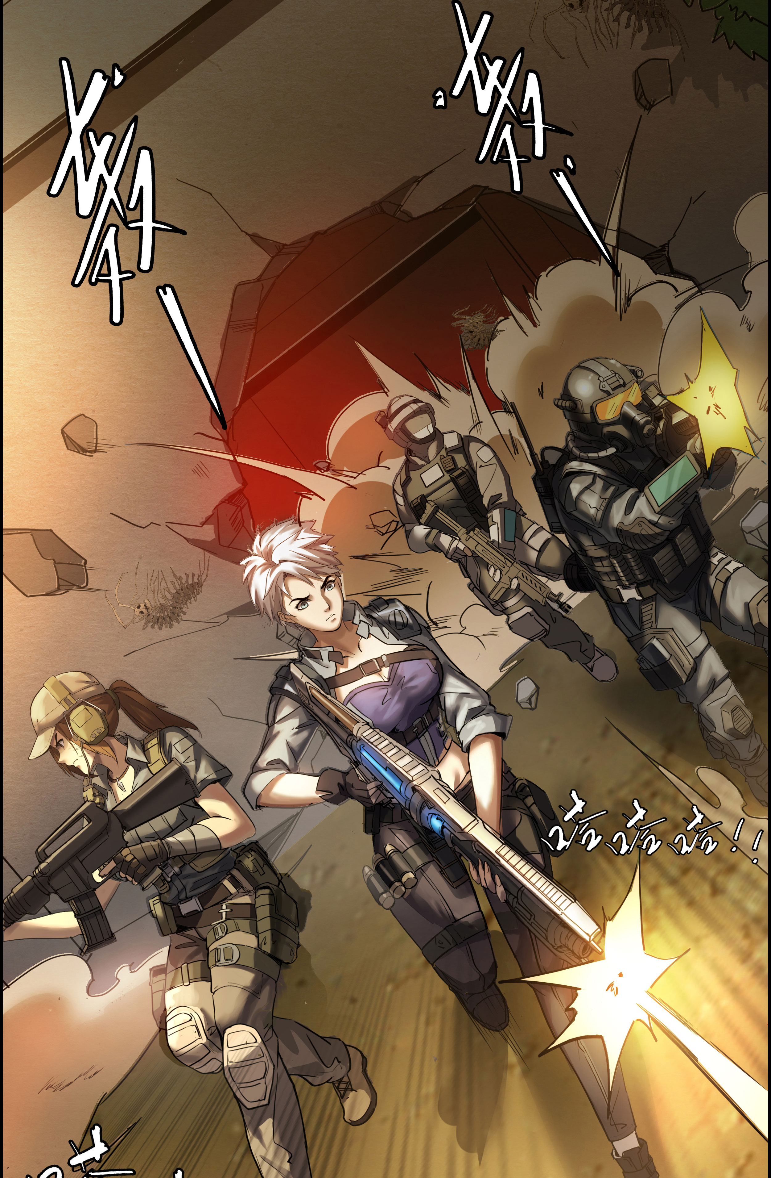 使命召唤手游x灵笼联动官方漫画第一话