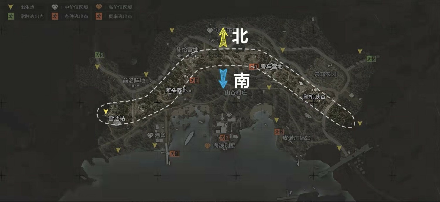 山谷地图实用攻略，这些知识点你都知道吗？