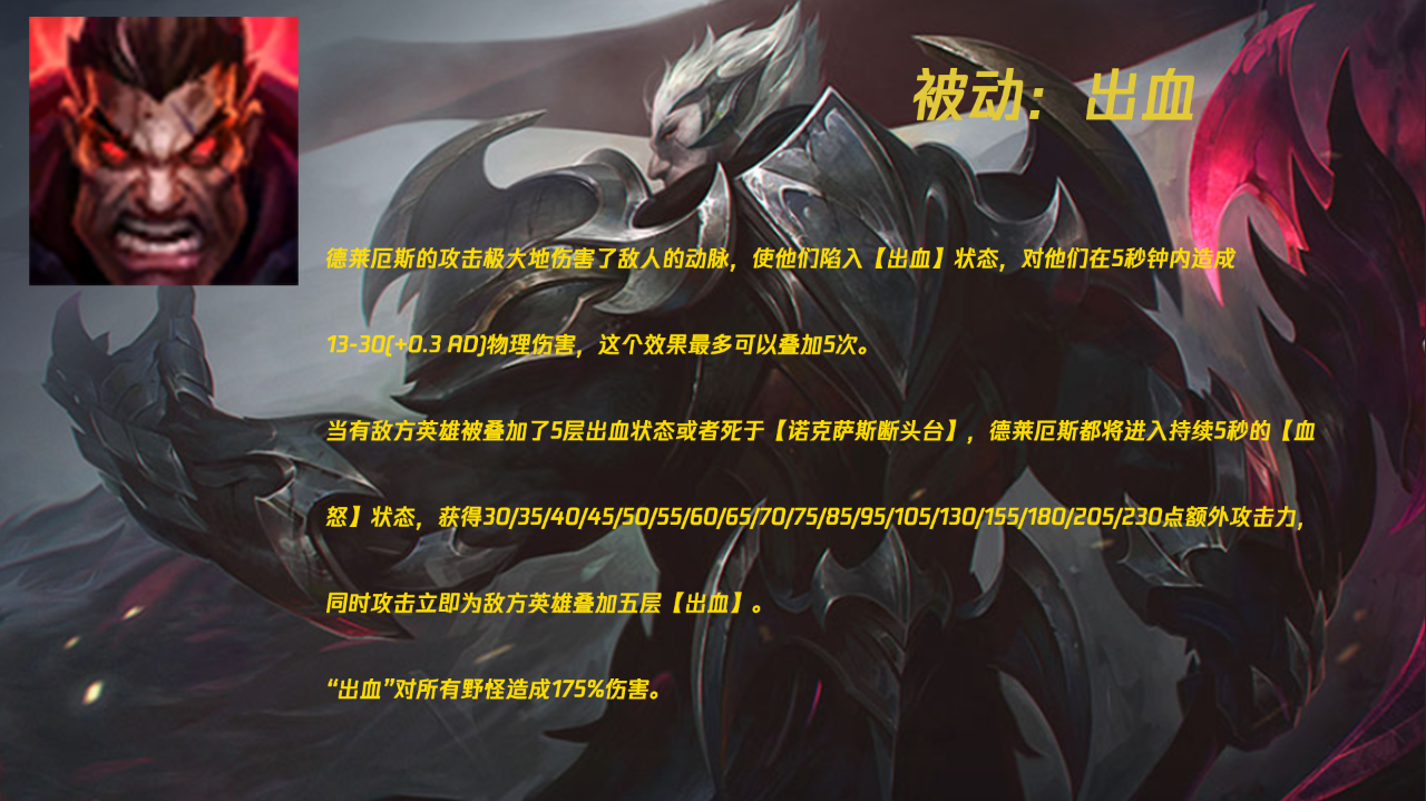 没有血怒则影响力极差.