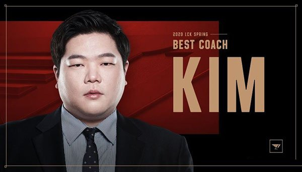 世界级上单的培养者t1金教练受到大赞