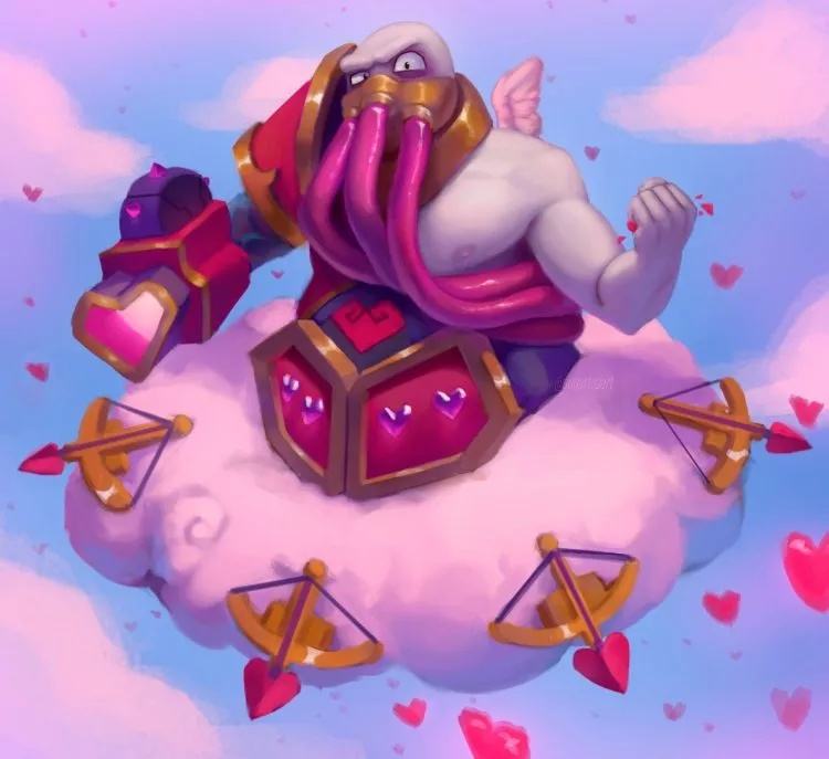 魔法少女厄加特皮肤曝光 细节满满可爱到爆炸!