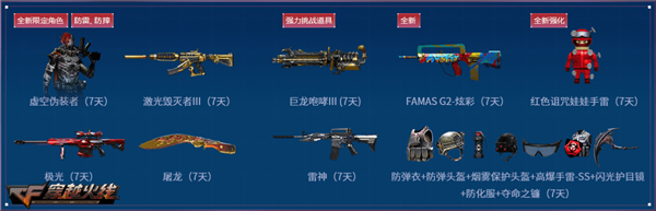 cf回归活动