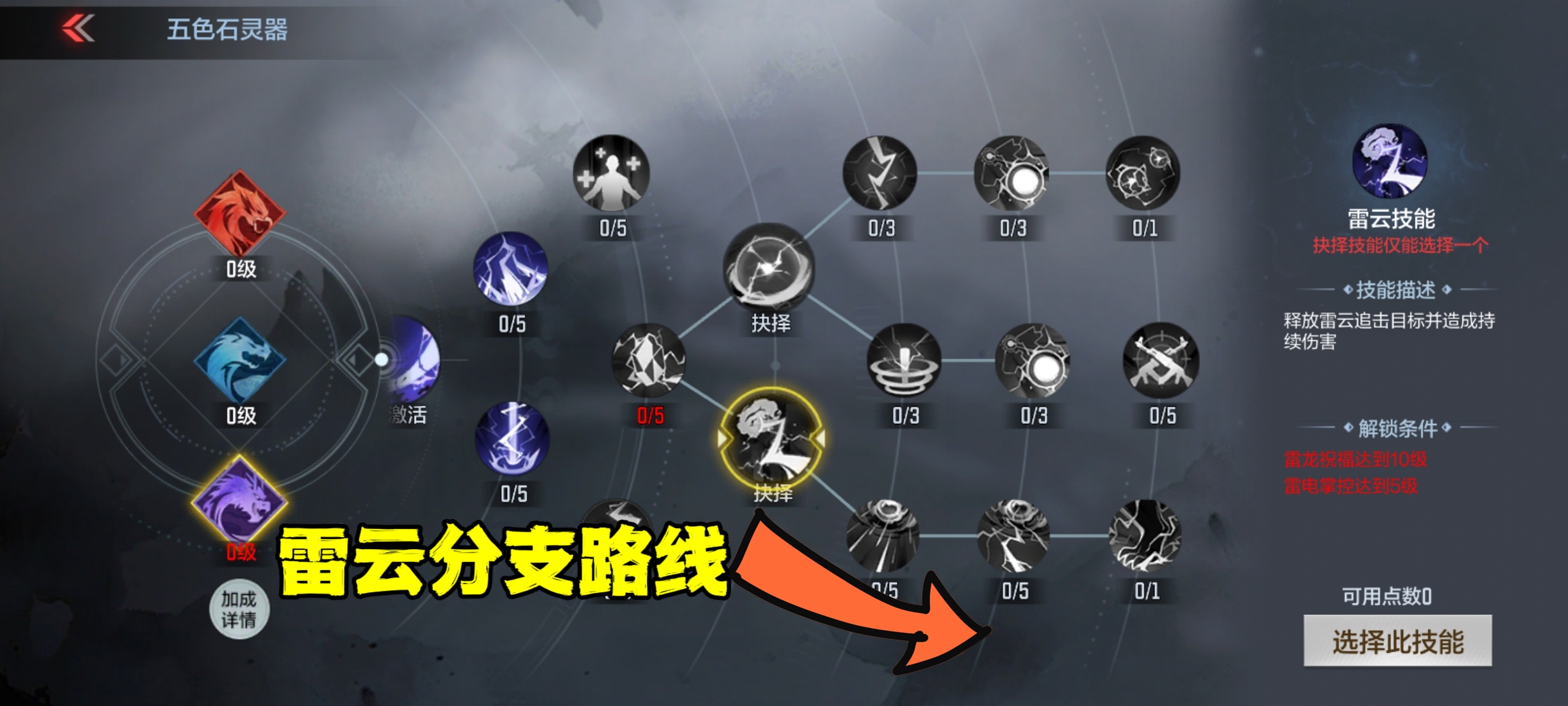 【技巧教学】灵器系统再度升级，雷电雷云技能全方位解读！