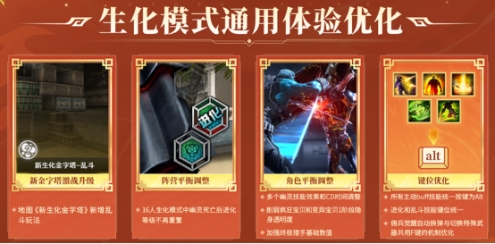 【体验服快车】16人生化平衡性调整，幽灵阵营迎机遇
