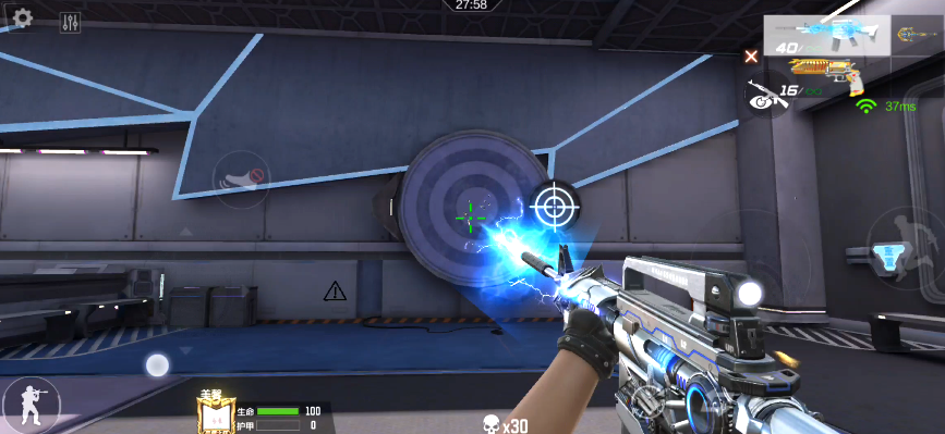 雷神也是很多m4玩家最早接触的英雄级武器,该武器枪身被蓝色闪电环绕