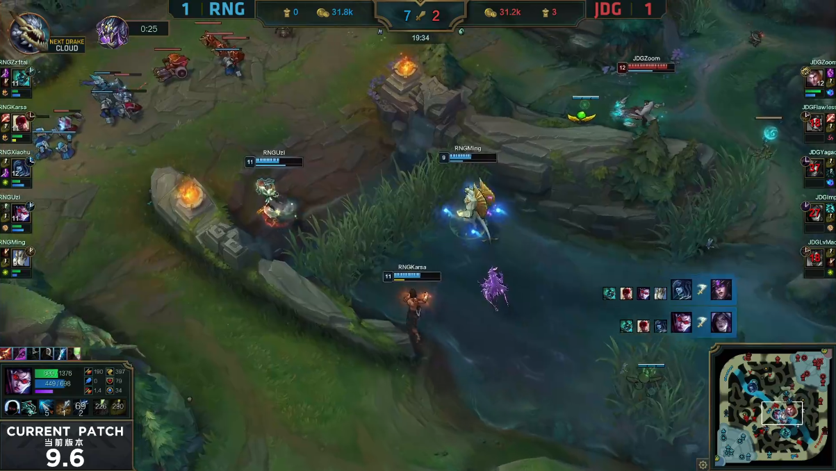 RNG止步八强与EDG成难兄难弟，JDG连续发威获洲际赛名额