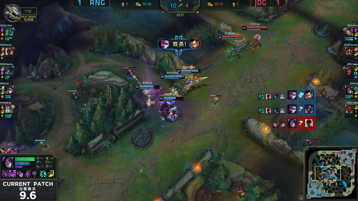 RNG止步八强与EDG成难兄难弟，JDG连续发威获洲际赛名额