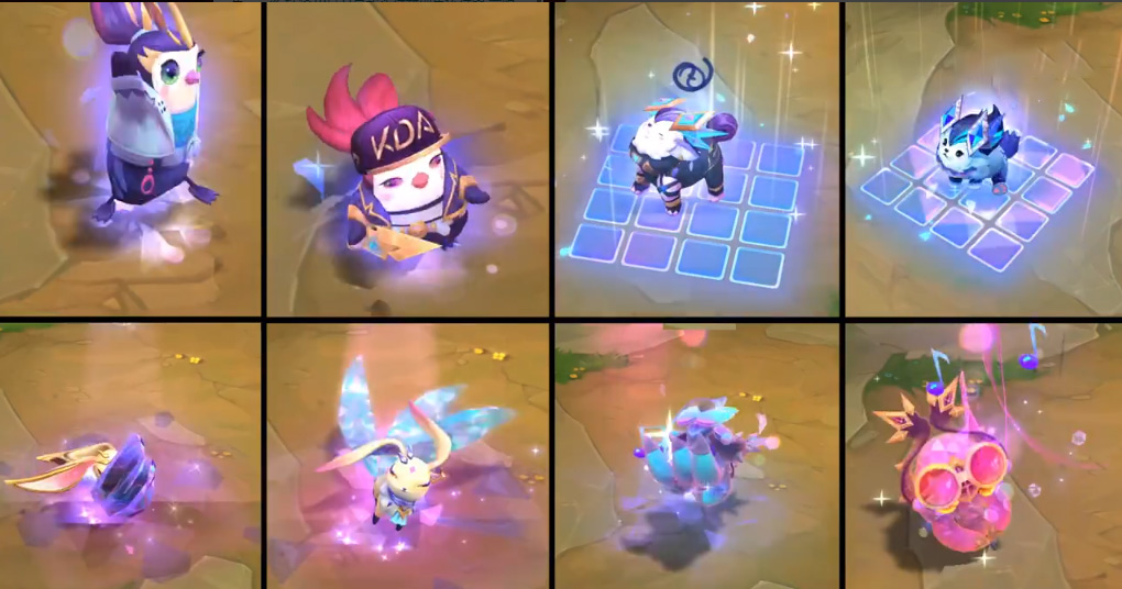 《云顶之弈》上线8款小小英雄皮肤,两款小小英雄皮肤带kda标志,剩余六