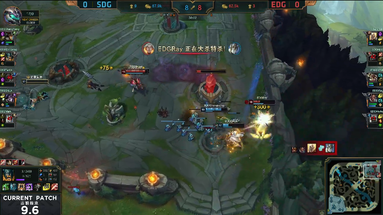 SDG3：0轻松带走EDG晋级，EDG打野互换也没能挽回败势