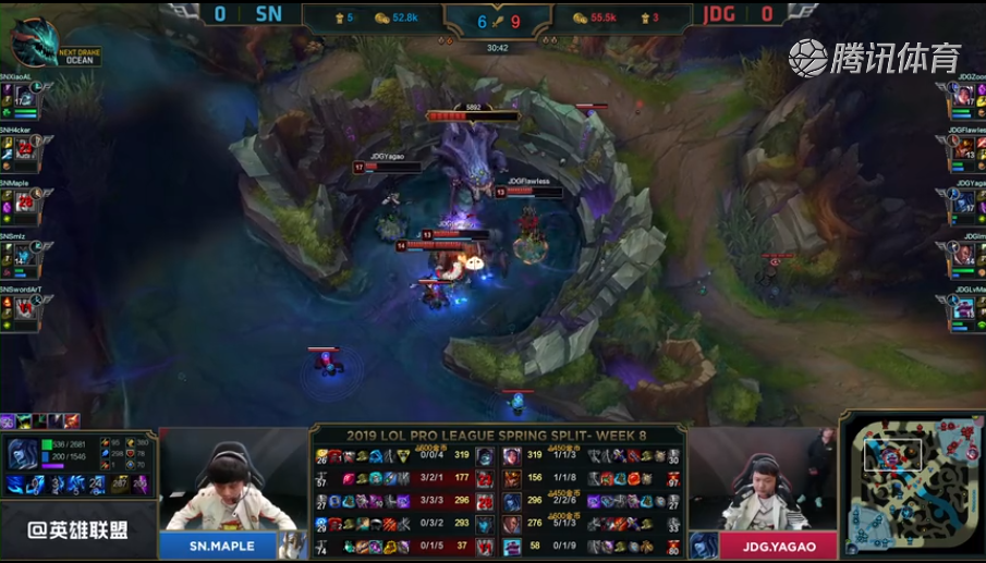 SN遗憾不敌JDG将要无缘季后赛，slmz9.4版本飞起输出未能挽回败局