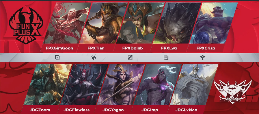 JDG完成黑八传奇，与FPX鏖战五局最终强势翻盘晋级决赛