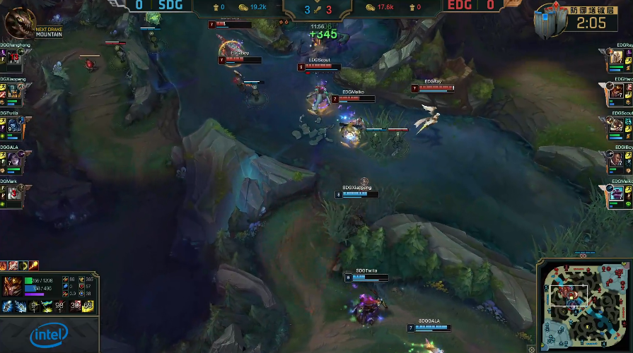 SDG3：0轻松带走EDG晋级，EDG打野互换也没能挽回败势