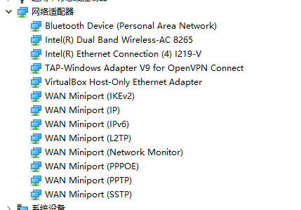 virtualbox装win10怎么没有网卡驱动了