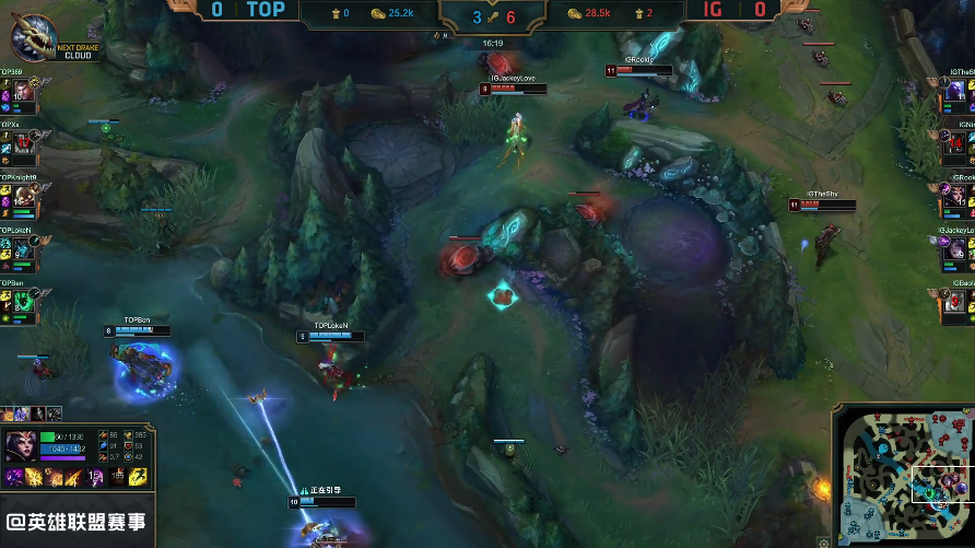 IG3：1战胜TOP晋级决赛，阿水再次站出来极力输出力挽狂澜