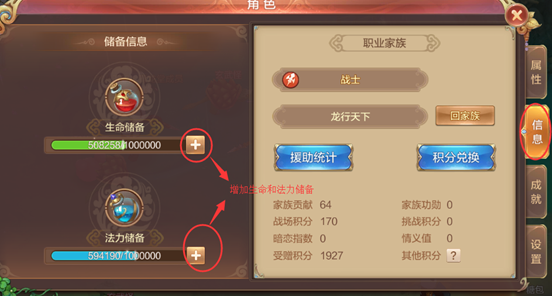 傻瓜攻略之角色界面介绍