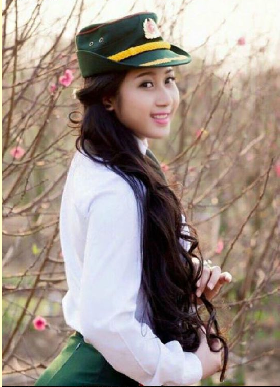 穿上制服的越南女兵究竟有多漂亮