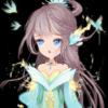 萤光薄雪草头像