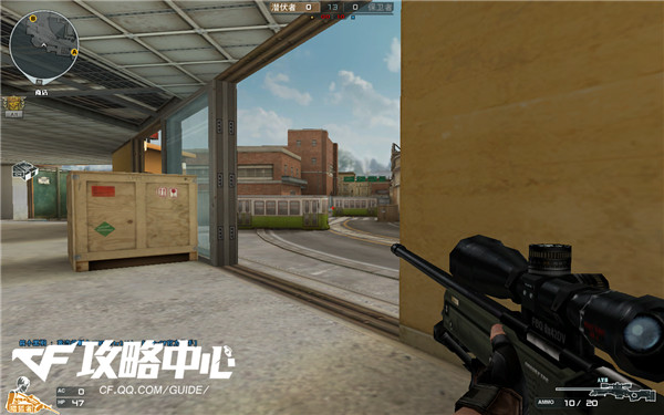 CF爆破新图之战 快速玩转灵活的十字路口