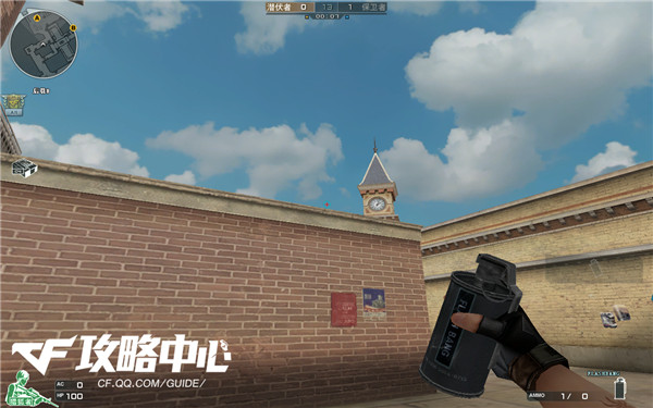 CF爆破新图之战 快速玩转灵活的十字路口