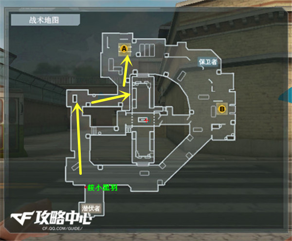 CF爆破新图之战 快速玩转灵活的十字路口