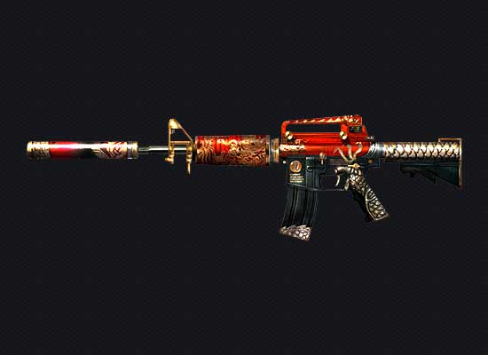 再现王者霸气 射速一流的m4a1战龙