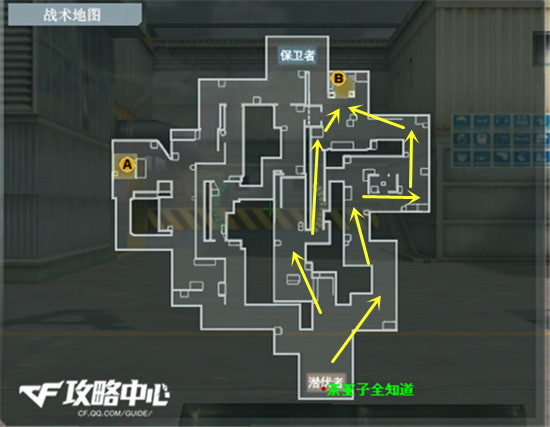 cf巧妙利用地图优势 带你决战穿越火线钻井船