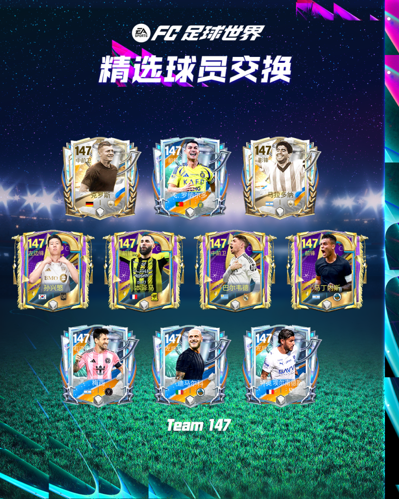 更新爆料丨足球多元宇宙团队2登场，“FC竞技之月”开启