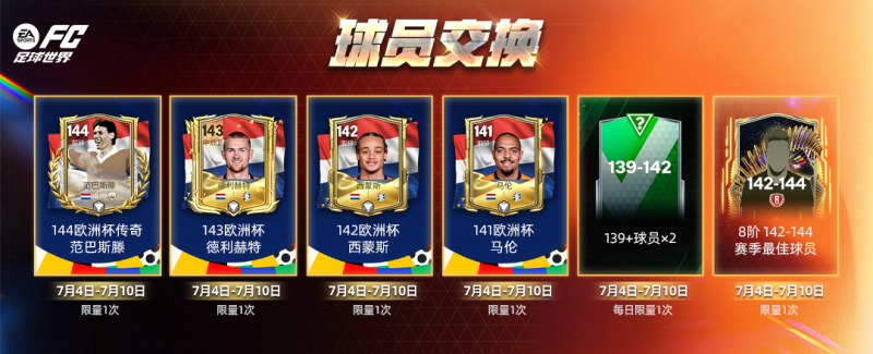 欧洲杯高光精选时刻球员登场，欧洲杯传奇、美洲杯传奇持续更新