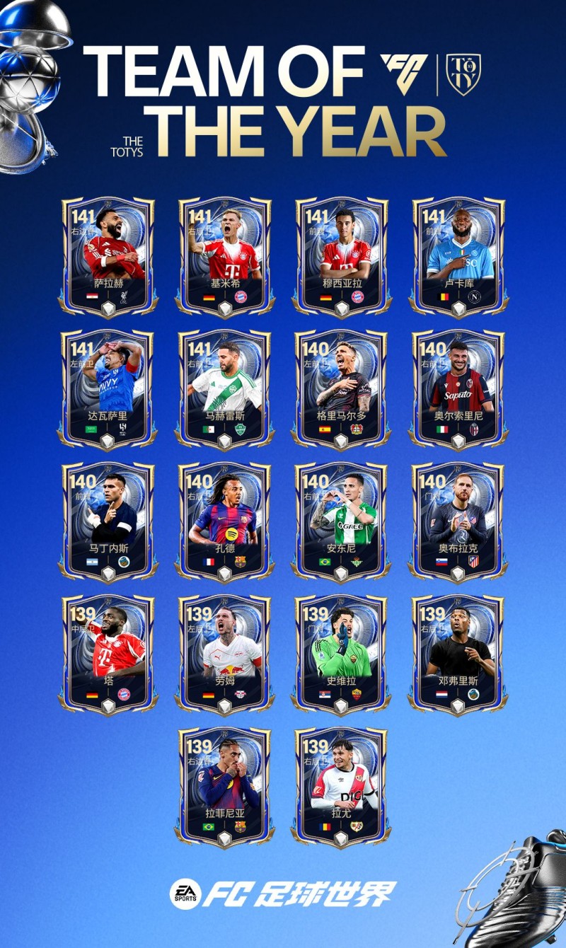 年度最佳即将上线，年度最佳阵容登场！