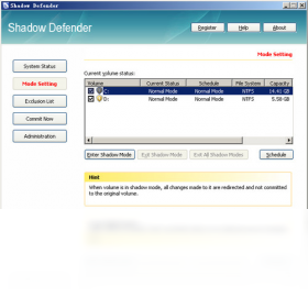 精彩截图-ShadowDefender2026官方新版