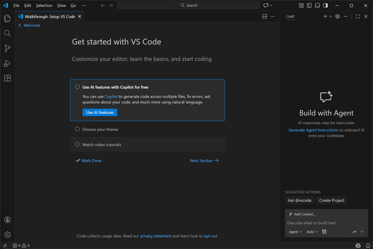精彩截图-Visual Studio Code2026官方新版