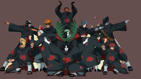 《火影忍者》晓组织成员死亡合集,超燃片段