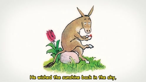 名人读绘本 一头变成石头的驴 the magic pebble