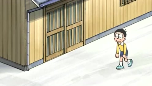 哆啦a梦:大雄又去胖虎家,他妈妈做饭很好吃,一定要多吃点!