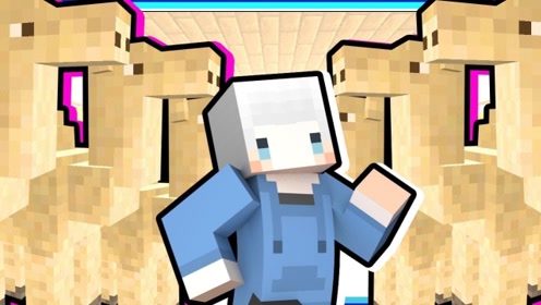 小白解说我的世界沙漠纪元21 骆驼的小屋诞生超长的贪吃骆驼蛇