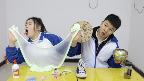 转盘泥大pk!什么奇怪材料都有,最后的惩罚太奇葩!谁会赢呢?