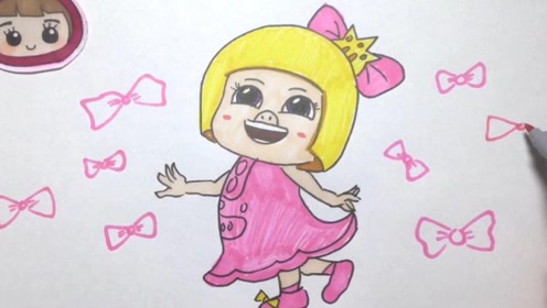 可乐姐姐学画画-猪猪侠-菲菲