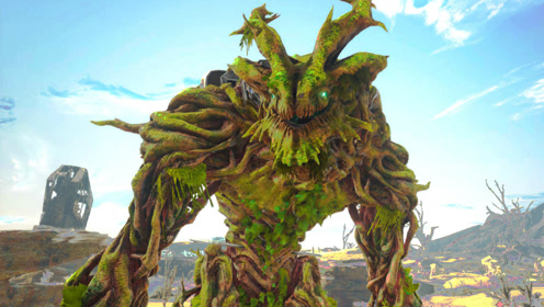 方舟生存进化灭绝12 驯服森林泰坦巨型树人