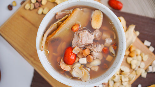 低脂高蛋白的桔梗干贝汤!