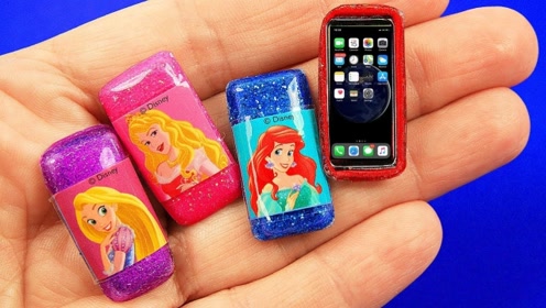 15个芭比娃娃迷你用品和装扮技巧,小巧可爱招人喜欢,手工diy