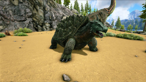 《方舟mod》驯服一只巨型原始龟