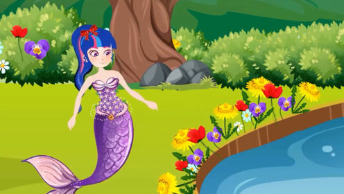 美人鱼竟不敢游泳,幸好有两位姐姐的帮助,最终才克服了恐惧