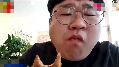 韩国大胃王胖子威,地表最强吃货,炸肉,炸鸡,炸虾超过瘾!