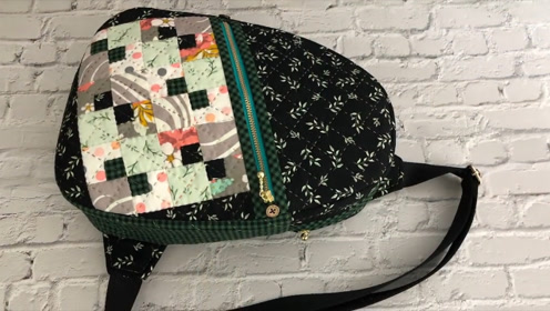 手工达人教你制作小腰包,家中碎布就能做,简单又好学