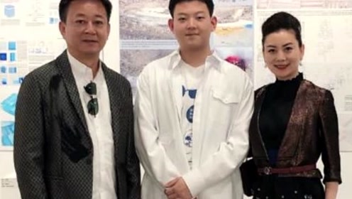 朱军妻子晒一家三口合影 儿子个头猛窜赶超爸爸
